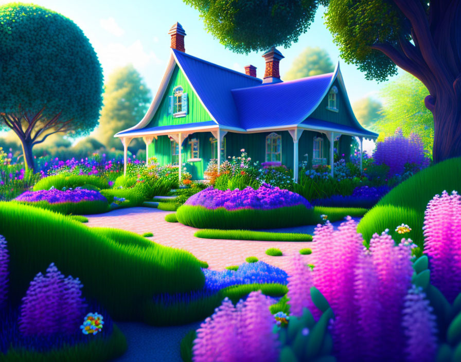 blue dream house 