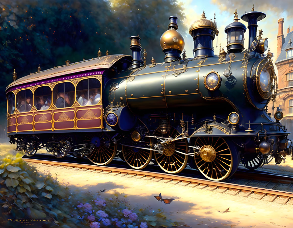 Steampunk Train