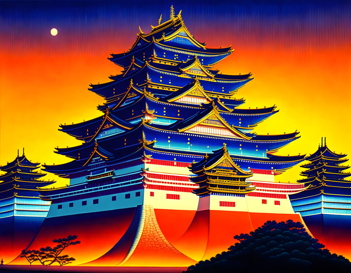 Ancient Japanese Fortress