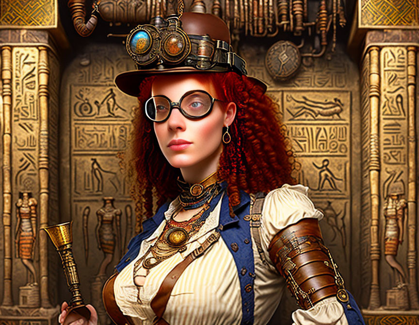Steampunk Archeologist IV