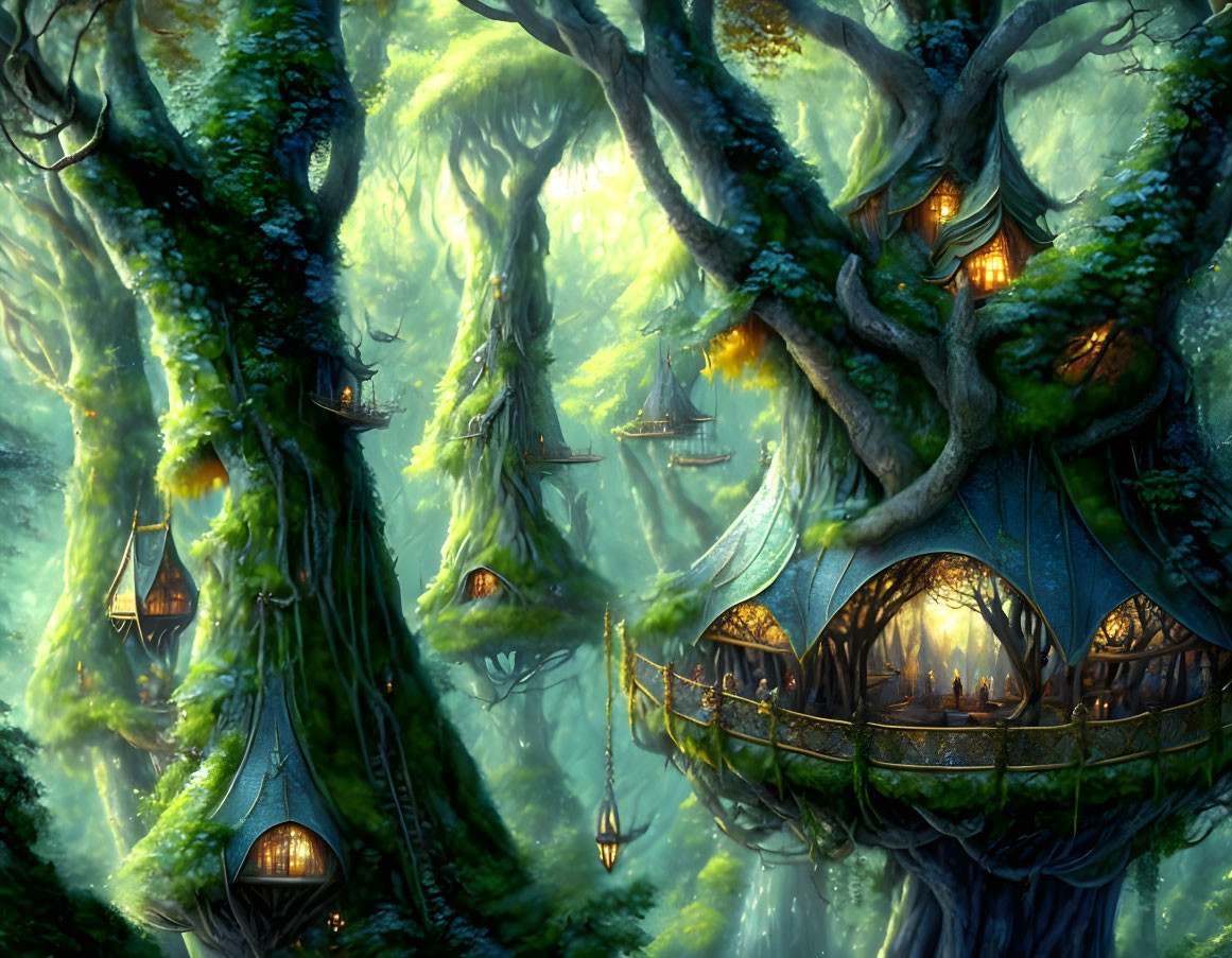 Elven Treehouses