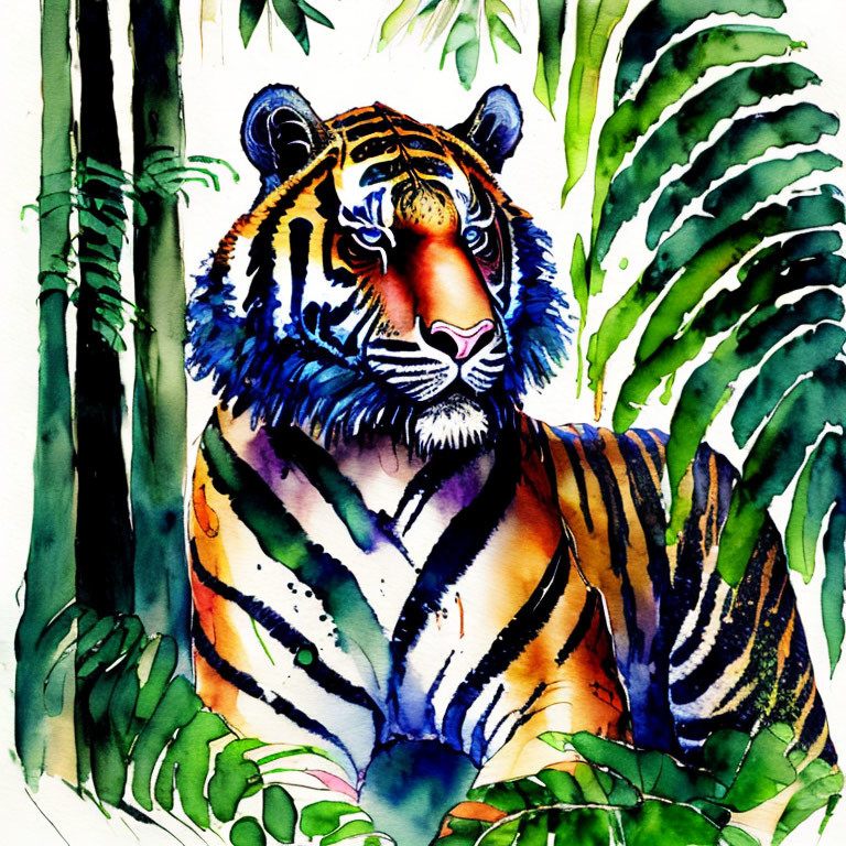 Tiger in Jungle I