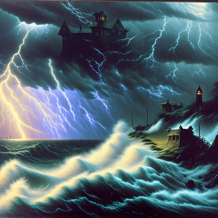 Lovecraftian Nigtmare Thunderstorm