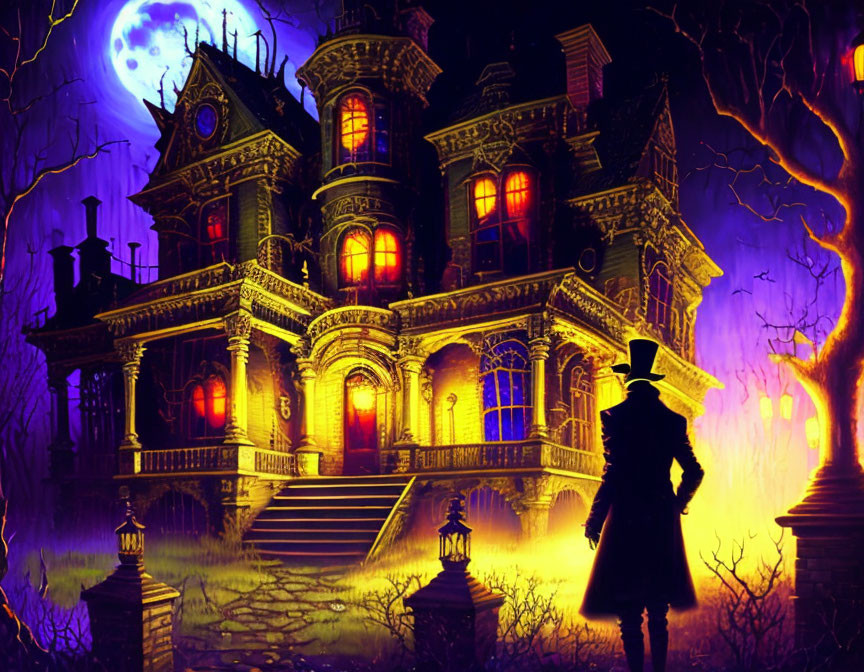Steampunk Investigator and Haunted Mansion