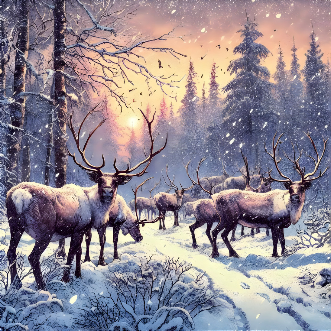 Reindeers or Caribous