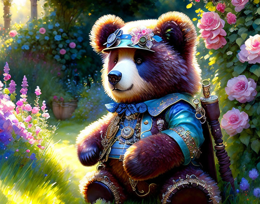 Steampunk Teddy Bear