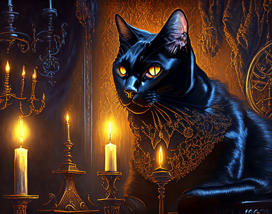 Mysterious Black Cat II