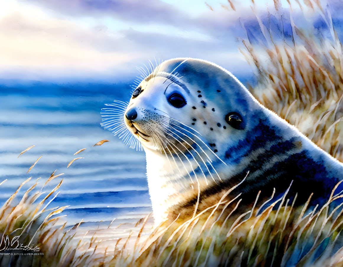 Little Harbor Seal Pup Howler