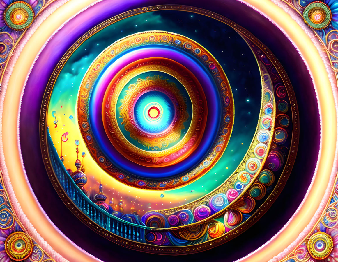 Circle in a Spiral