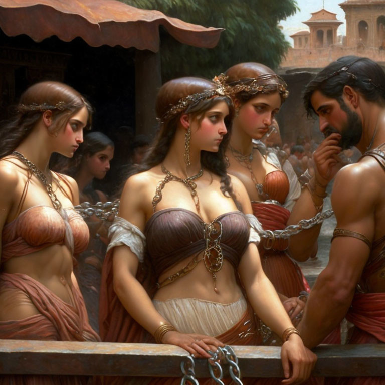 Slave market. Rome 