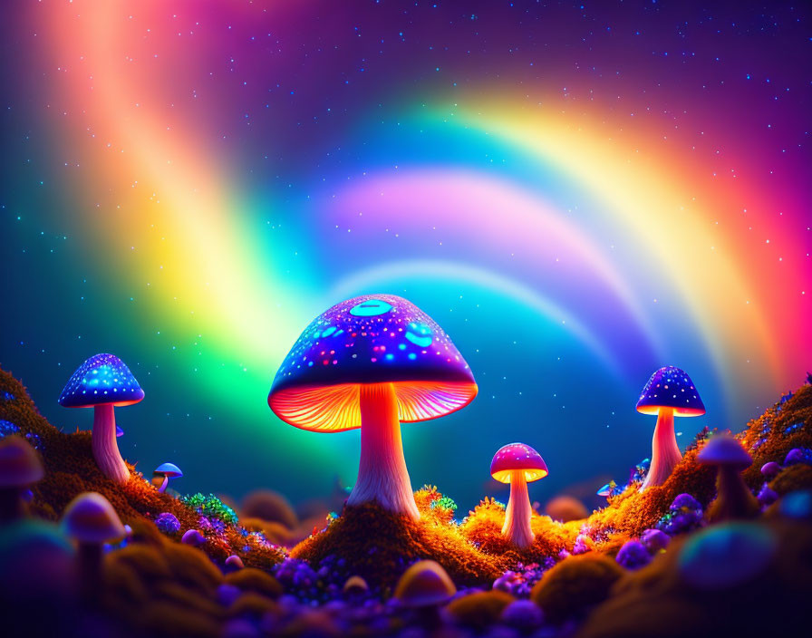 Magic mushroom 