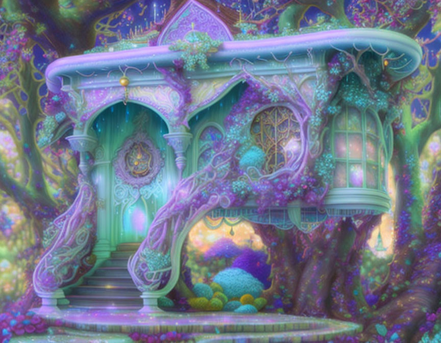 "Lavender Lagoon Treehouse"
