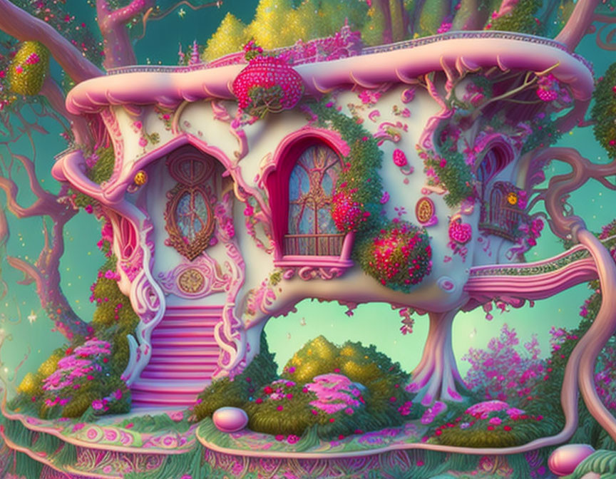 "Strawberry Delight Treehouse"