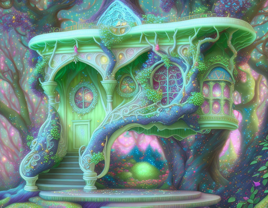 "Enchanted Treehouse Hideaway"