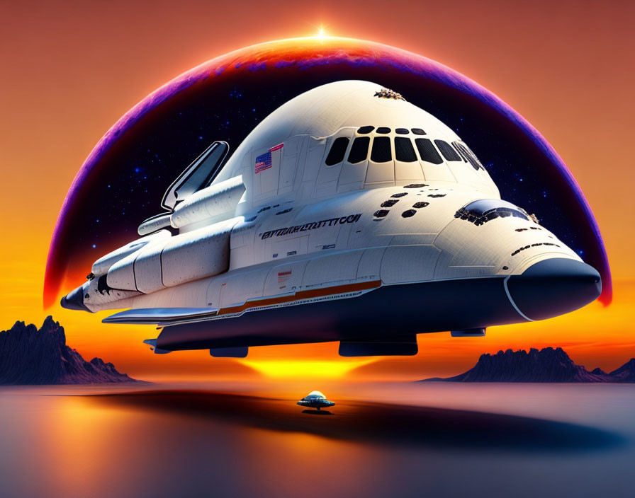 NASA Space shuttle 2023