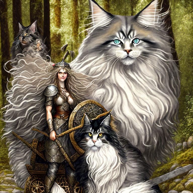 Freya and Cats