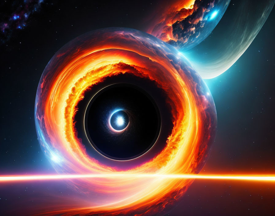  black hole and the energy around it