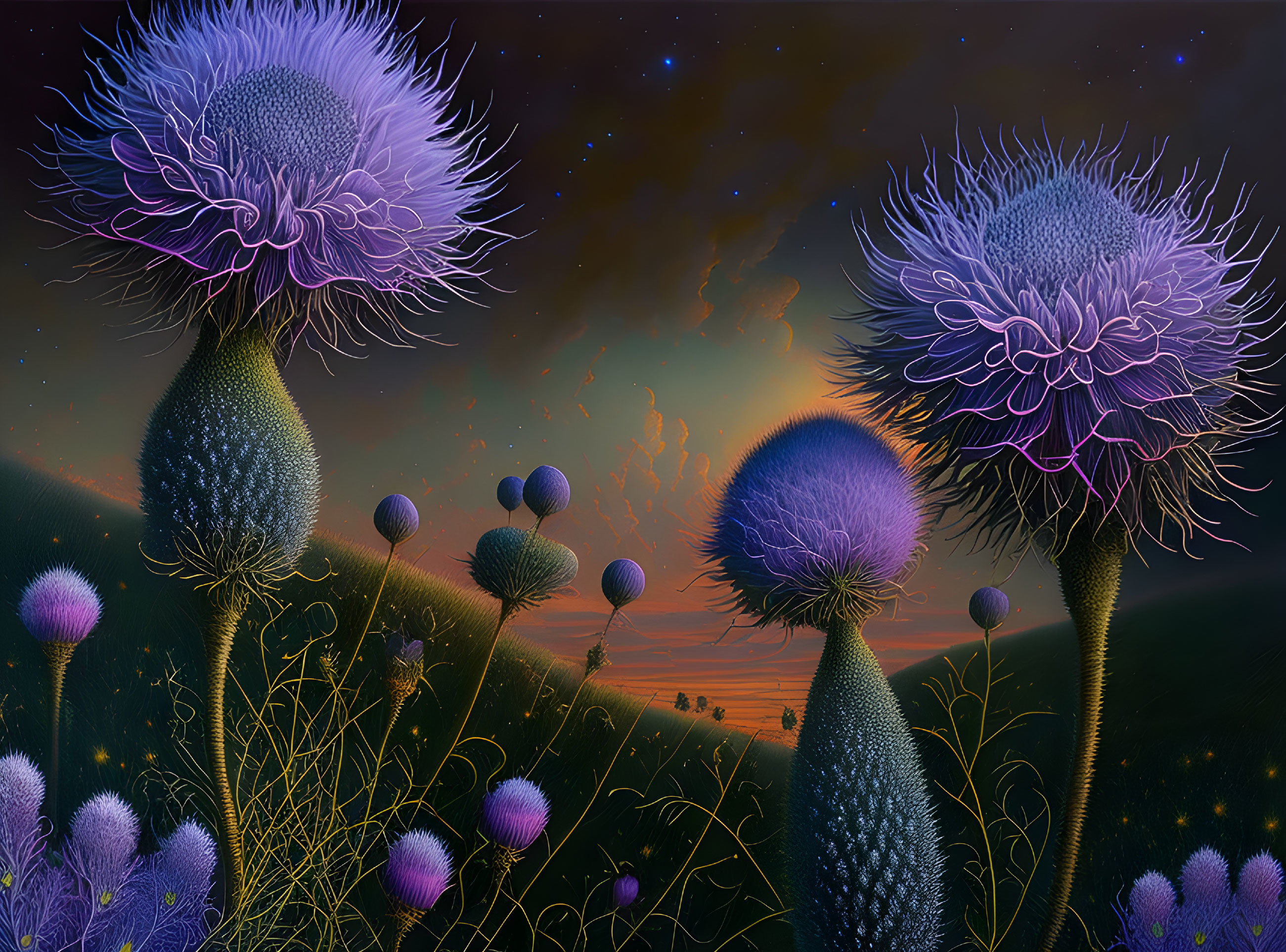 Thistles In The Night