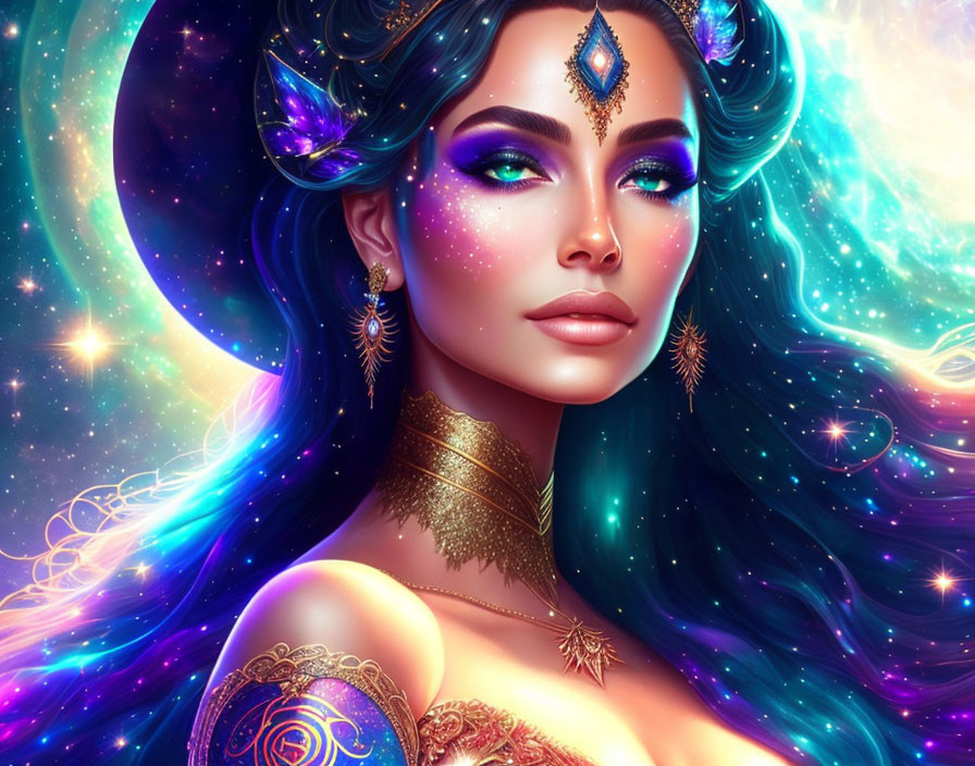 beautiful enchantress with cosmo