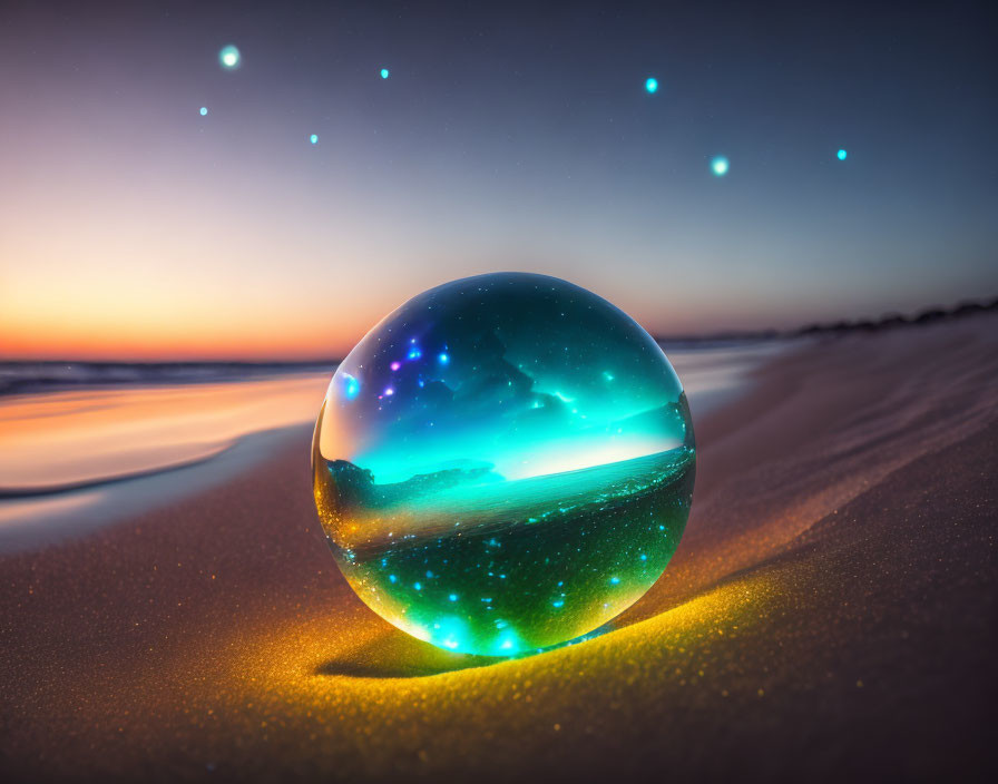 Magic ball of hidden reality