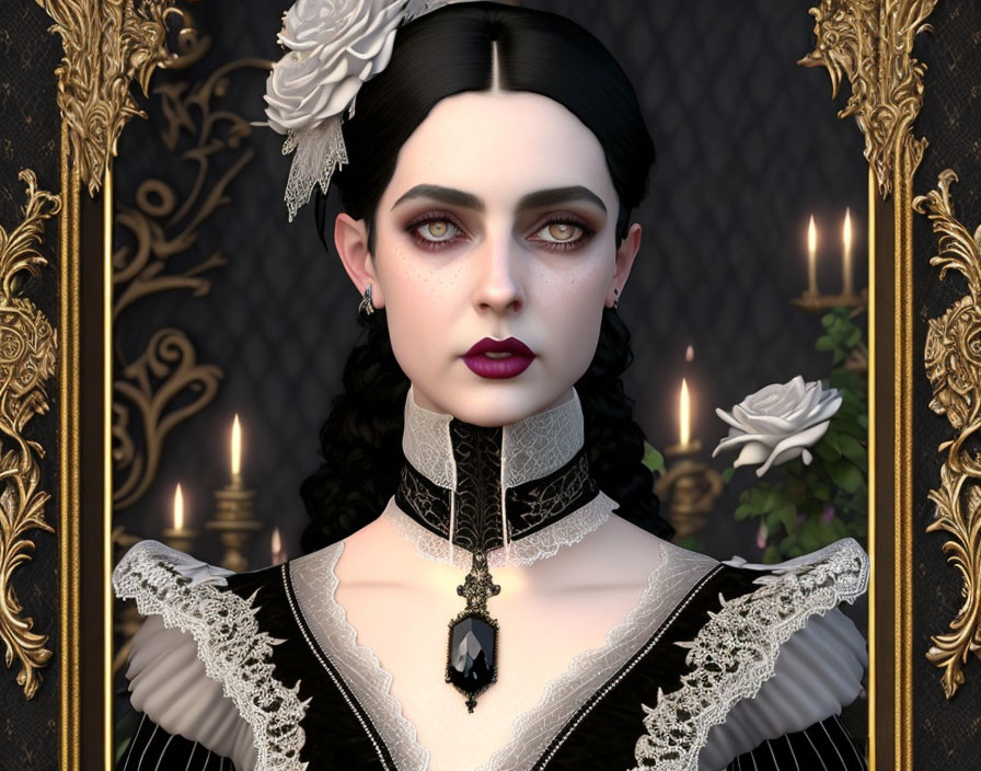 Victorian Gothic Maiden