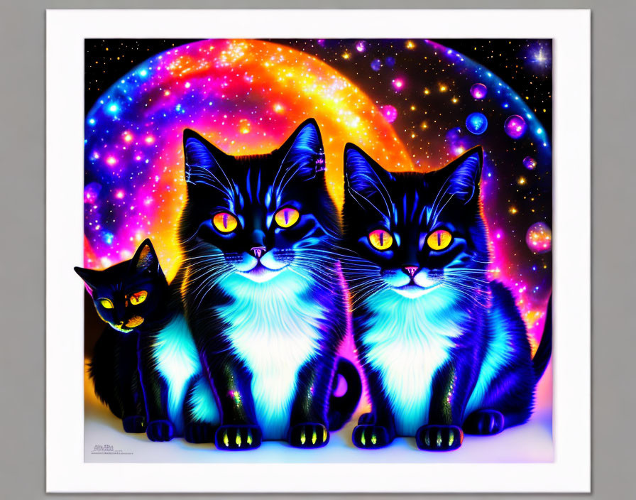 Gothic Galaxy Cats