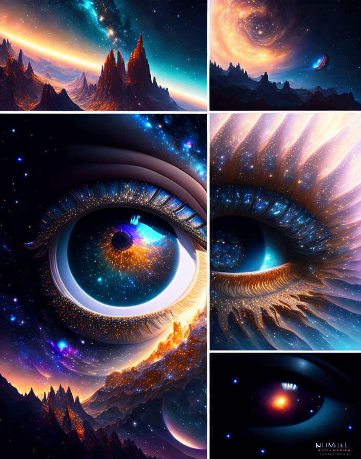 Universe in her eyes