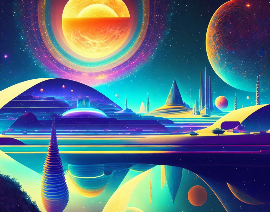Cosmic towns