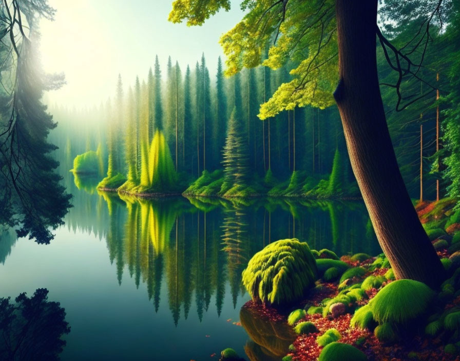 Beautiful forest