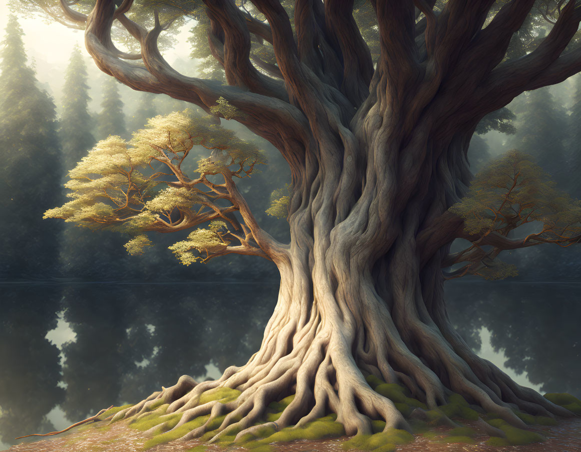Yggdrasil, the world tree.
