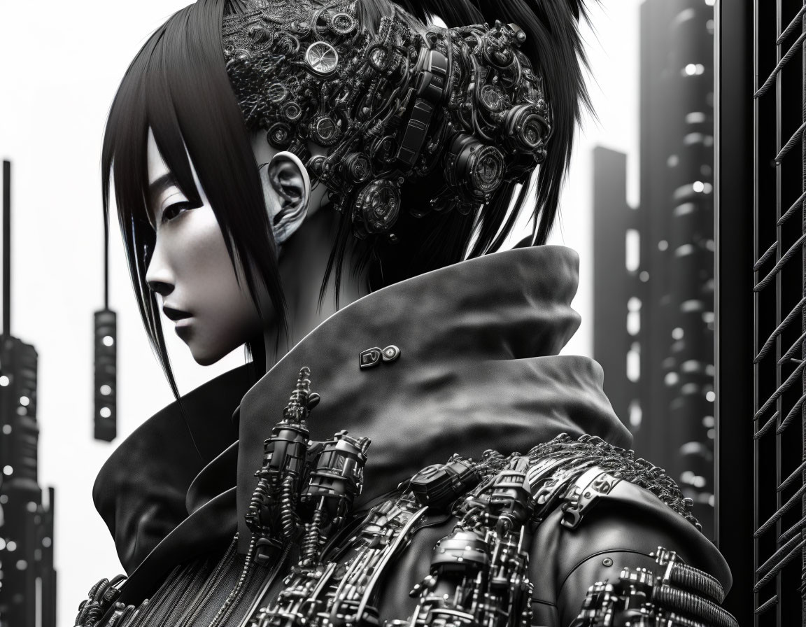 by Tsutomu Nihei,black and white,real engine,cyber