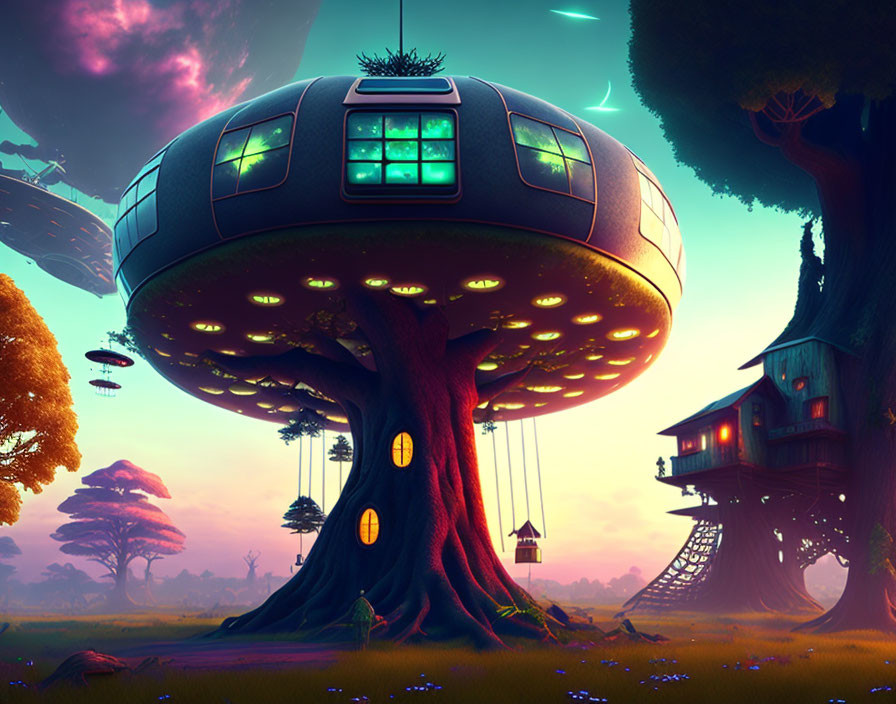 Extraterrestrial tree house