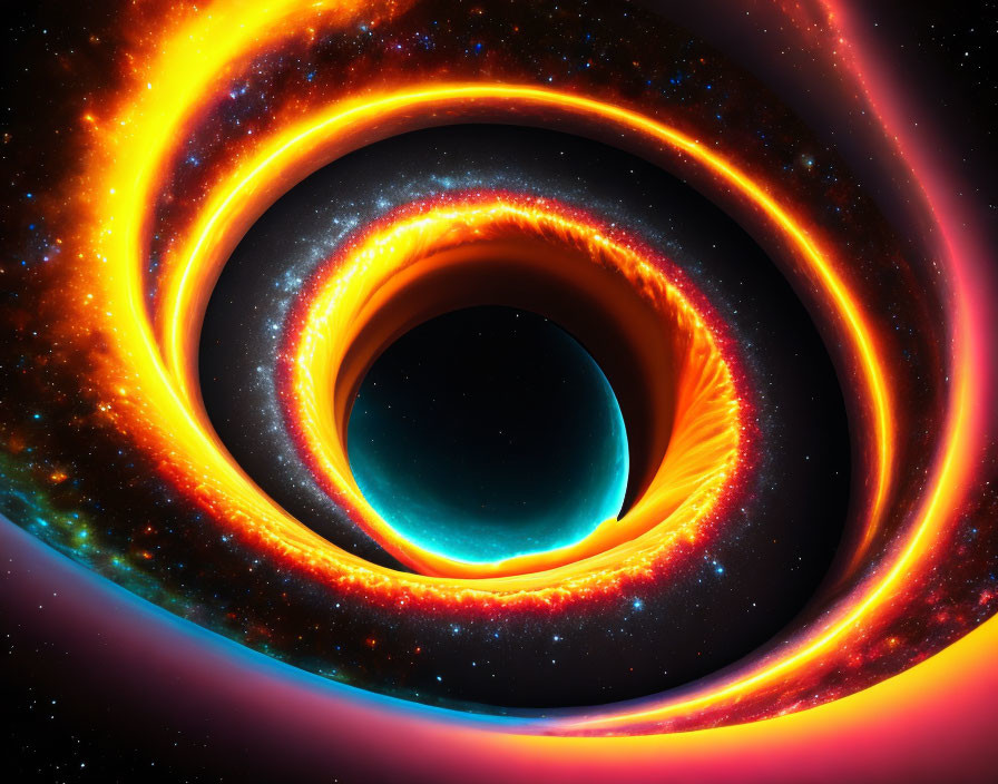 Black Hole Wirlpool