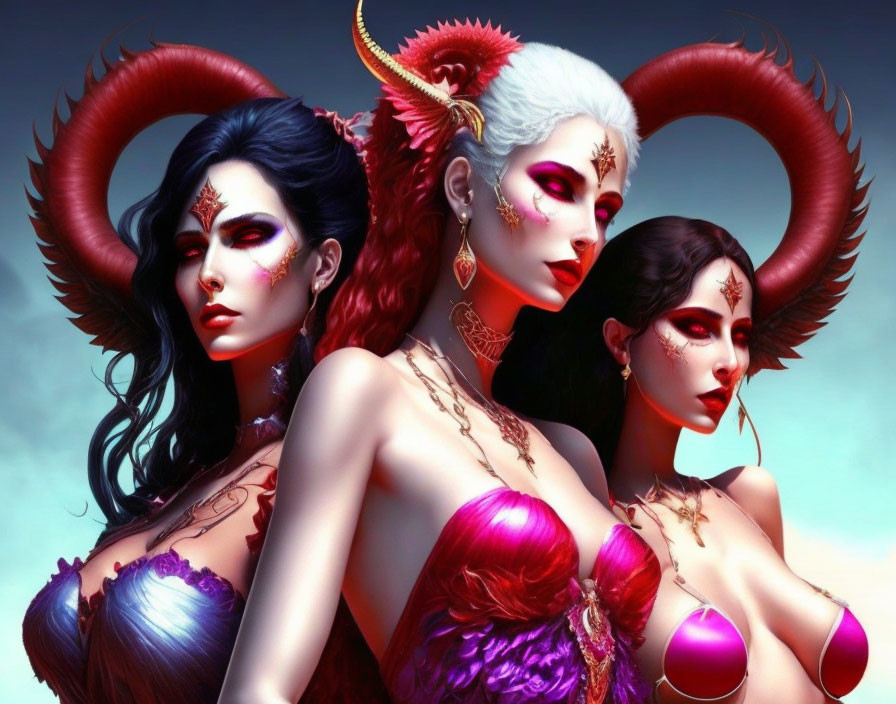 Satanic Womans,Demons,Lucifer,Venus