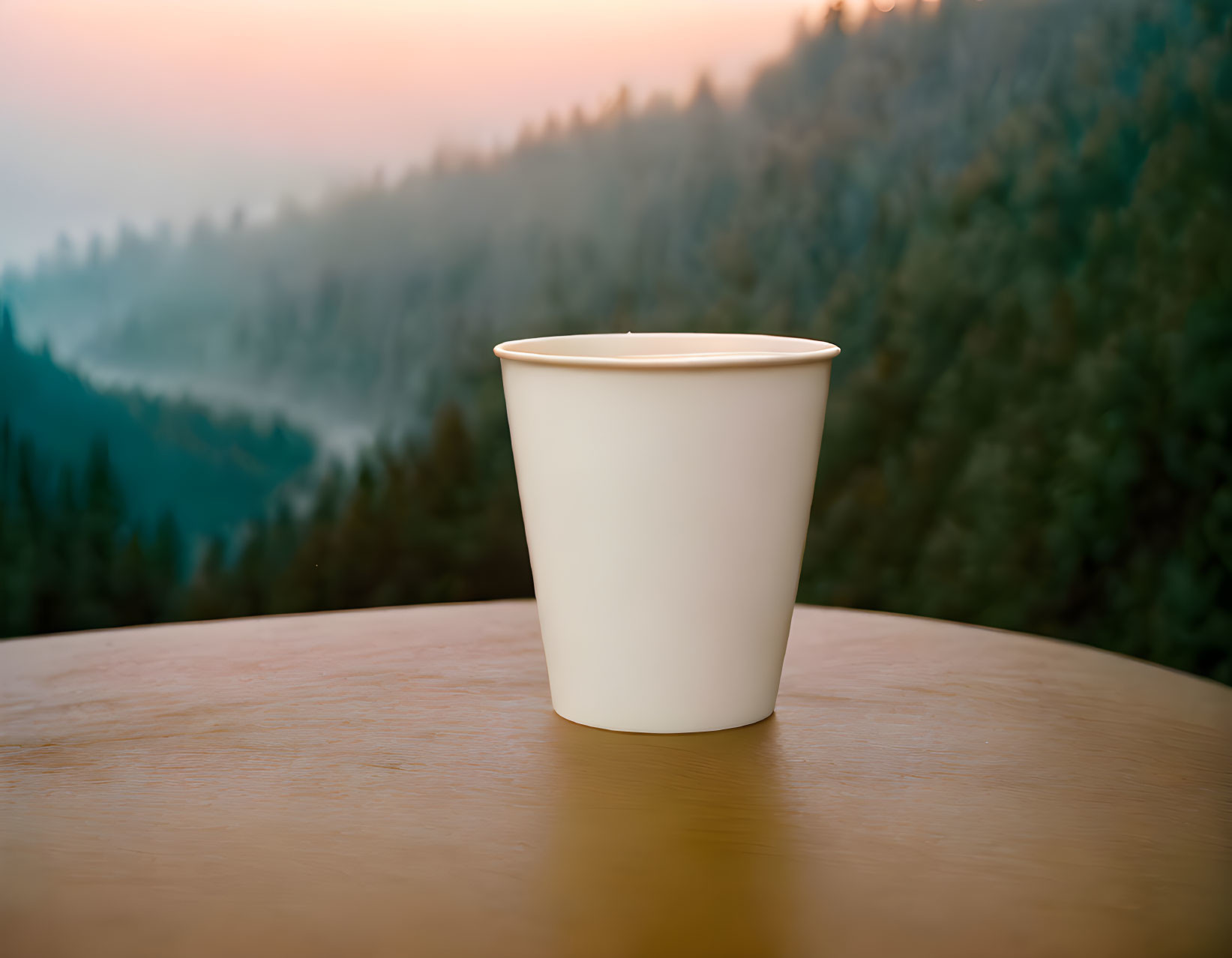 A nice coffee with nature