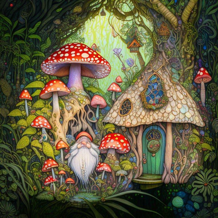 Rainforest Gnome House