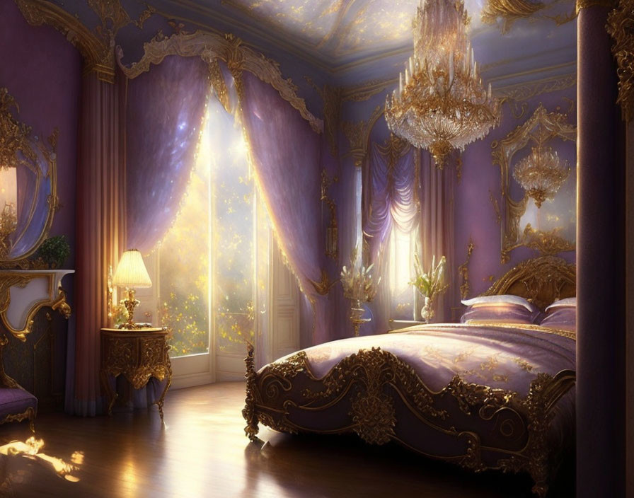 A romantic room