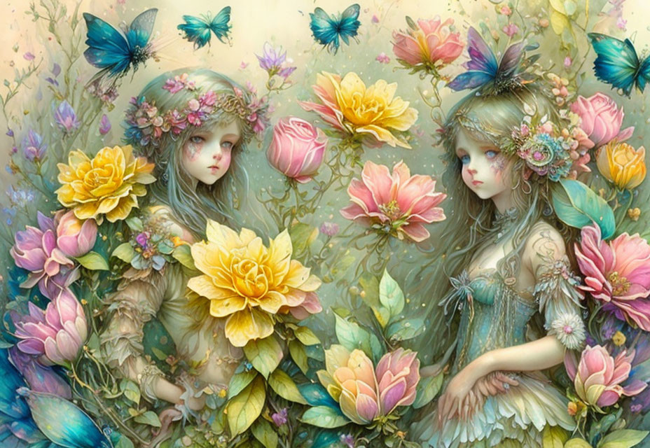 Cute, dainty fairies