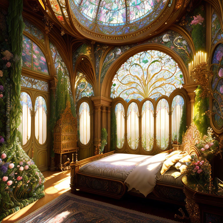 My dream bedroom, grand and beautiful bedroom 