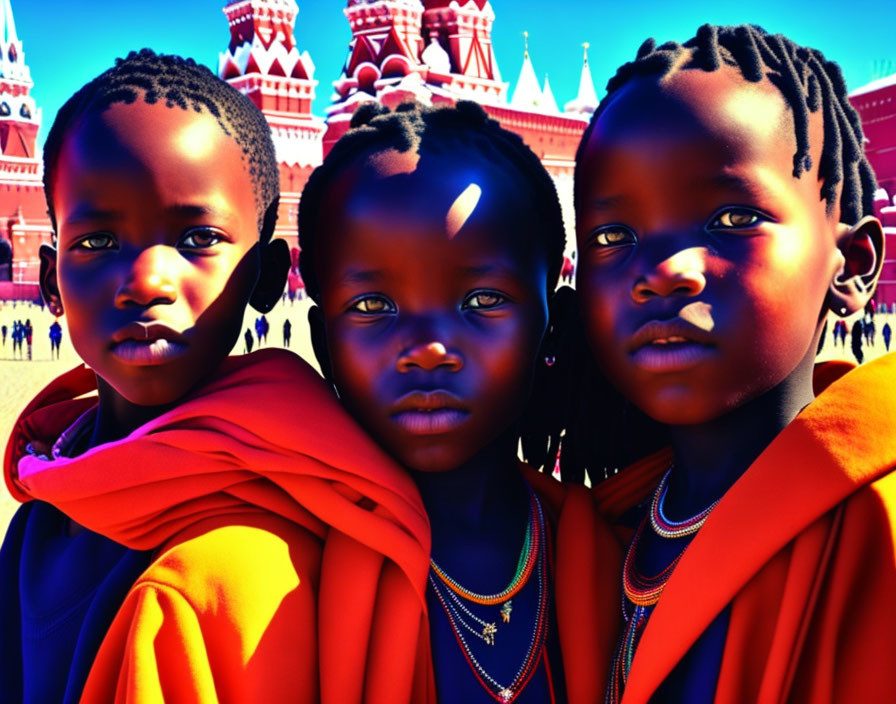 Maasai kids