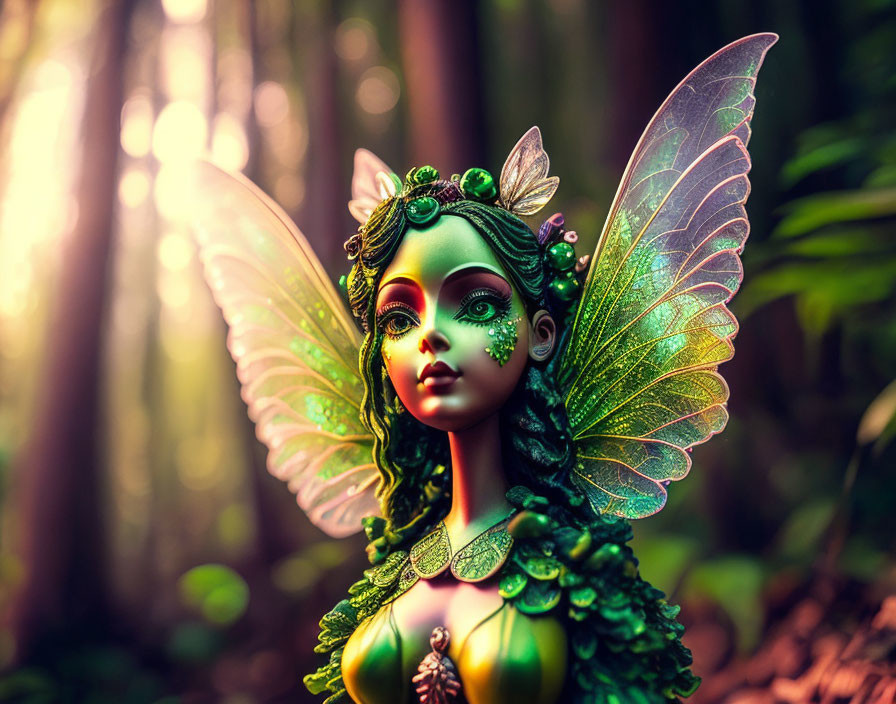 green fairy in Rio de Janeiro