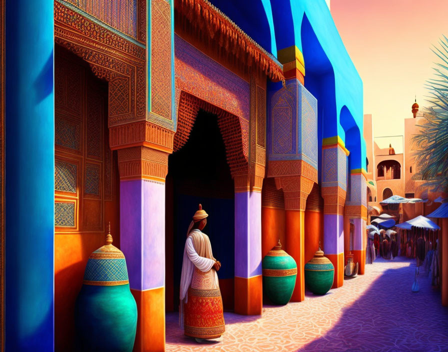 "Marrakech: A Tapestry of Colors and Culture"