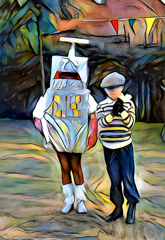 Robot and swagman