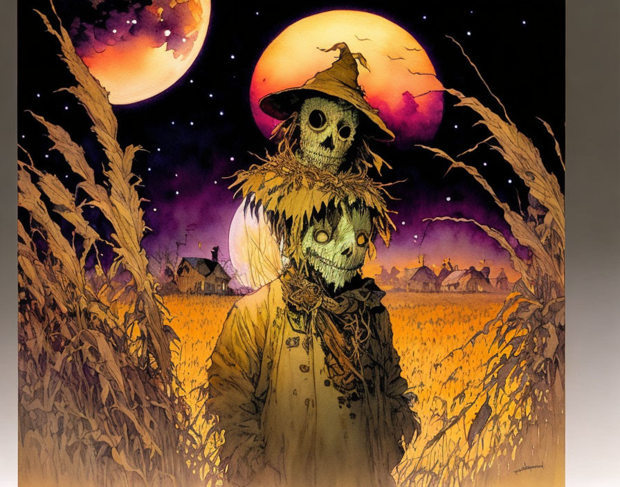  old scarecrow 