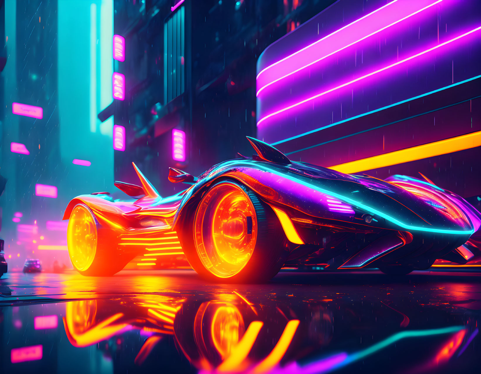 Neon drive
