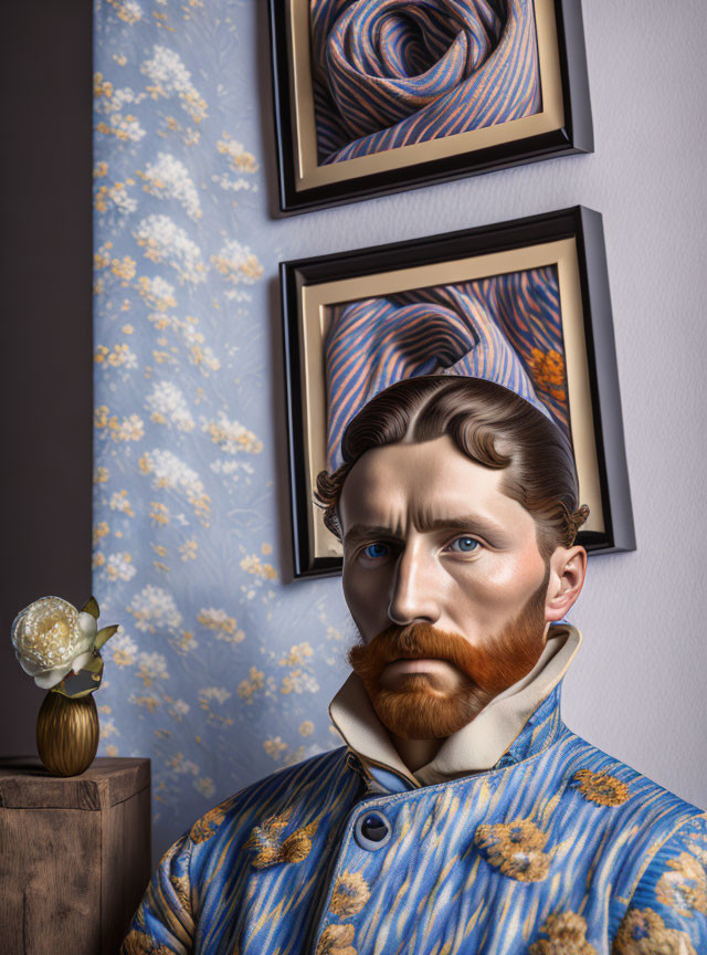 Portrait by van Gogh:-)