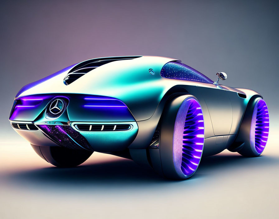 Futuristic Benz