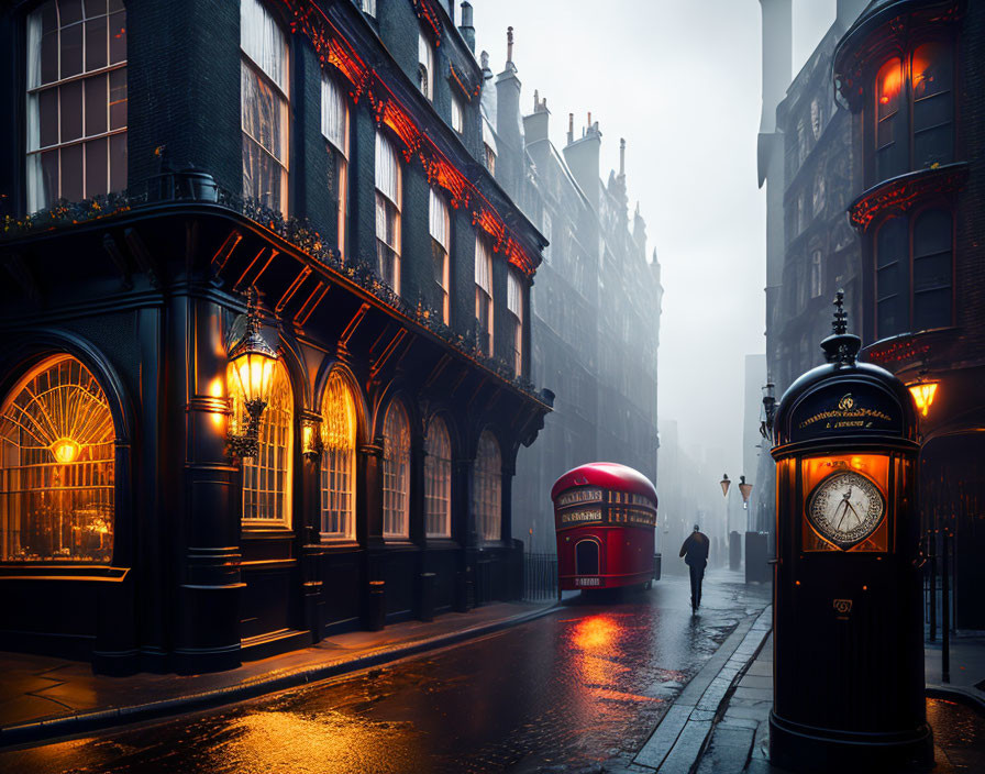 A Victorian street…