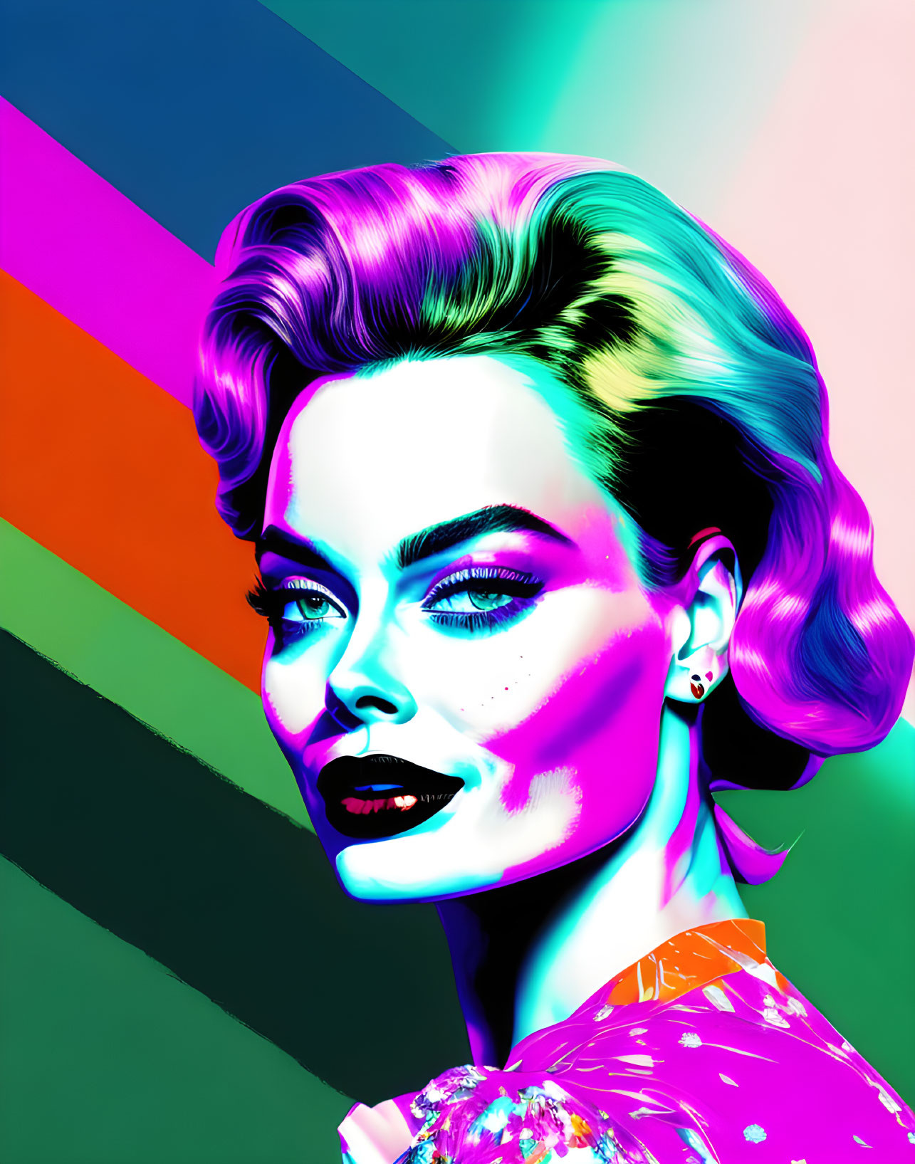 Margot Robbie portrait