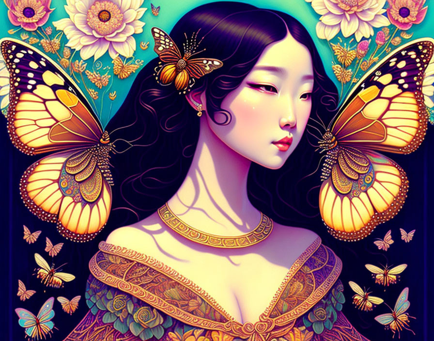 Queen of Japanese butterflies